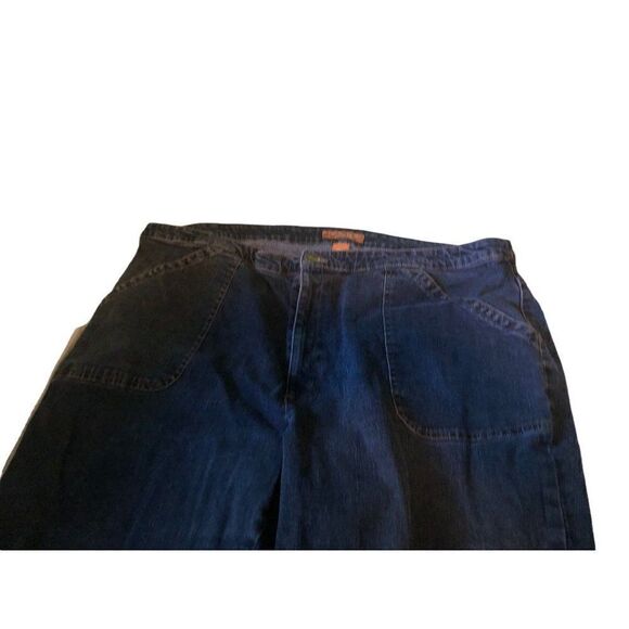 LLIZ AND ME  CROP BOYFRIEND JEAN VINTAGE STRETCH PANTS WOMEN PLUS  SIZE 2… - Picture 3 of 3